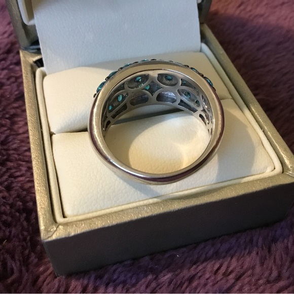 NWOT Bold & Vintage Neon Appetite 3 Row Band Ring Size - Picture 8 of 13